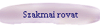 Szakmai rovat